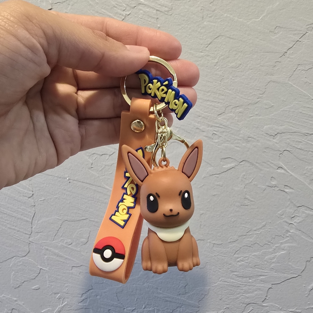 Evee Pokemon‎ Keychain